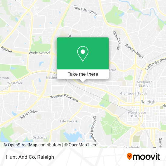 Hunt And Co map