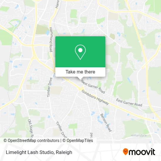 Limelight Lash Studio map