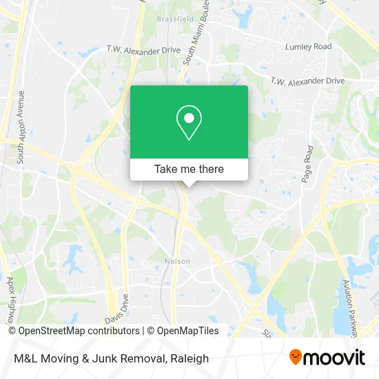 M&L Moving & Junk Removal map