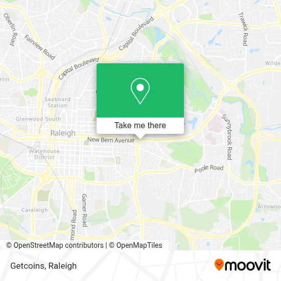 Getcoins map