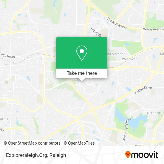 Exploreraleigh.Org map