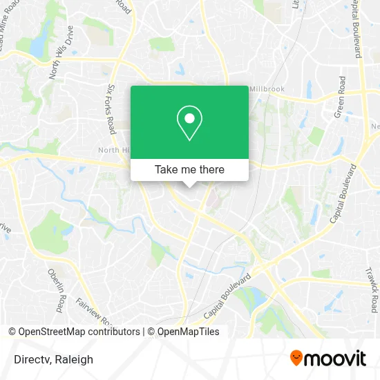 Directv map