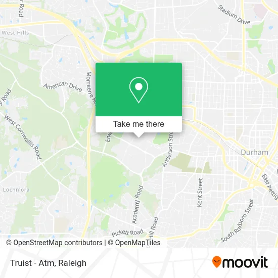 Truist - Atm map