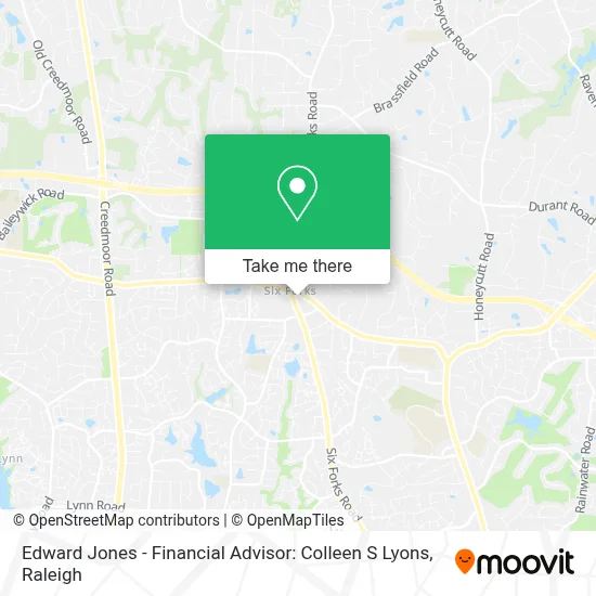 Edward Jones - Financial Advisor: Colleen S Lyons map