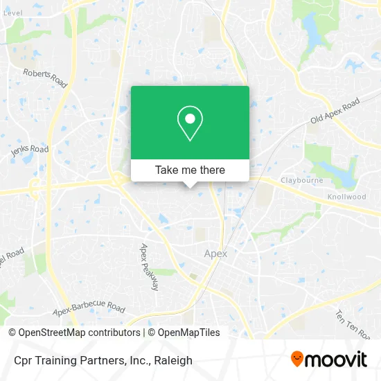 Cpr Training Partners, Inc. map