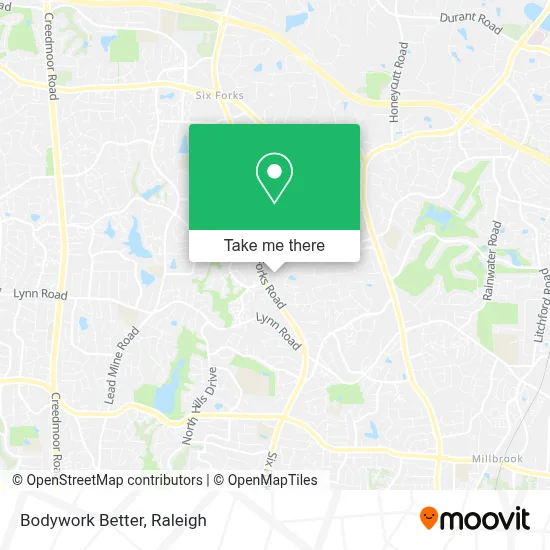 Bodywork Better map