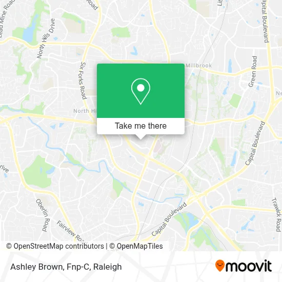 Ashley Brown, Fnp-C map