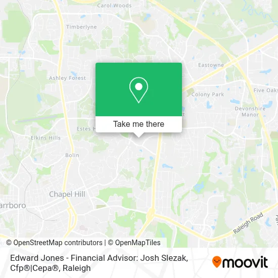 Edward Jones - Financial Advisor: Josh Slezak, Cfp®|Cepa® map