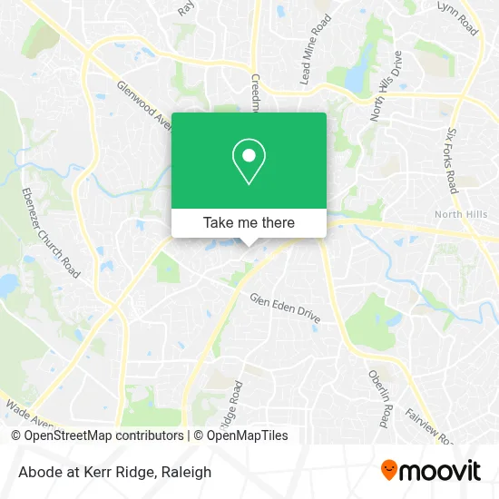 Abode at Kerr Ridge map