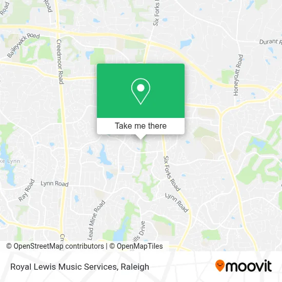Royal Lewis Music Services map