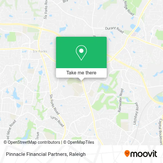 Pinnacle Financial Partners map