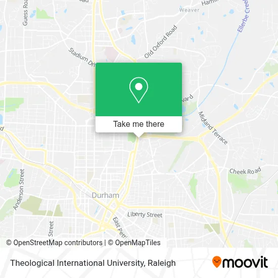 Theological International University map
