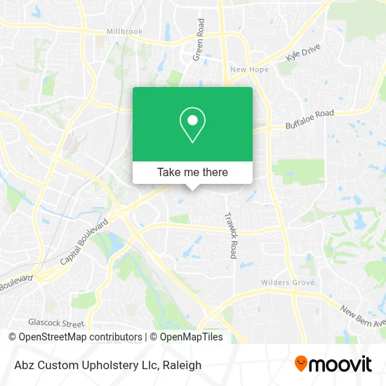 Abz Custom Upholstery Llc map