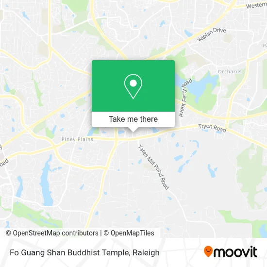 Fo Guang Shan Buddhist Temple map