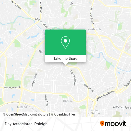 Day Associates map
