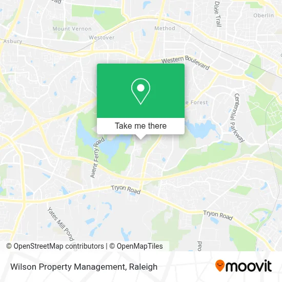 Wilson Property Management map