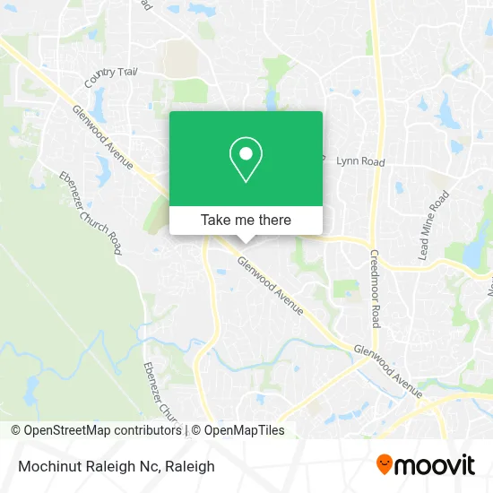 Mochinut Raleigh Nc map