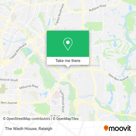 The Wash House map