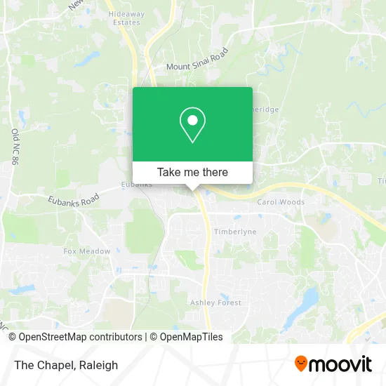 The Chapel map