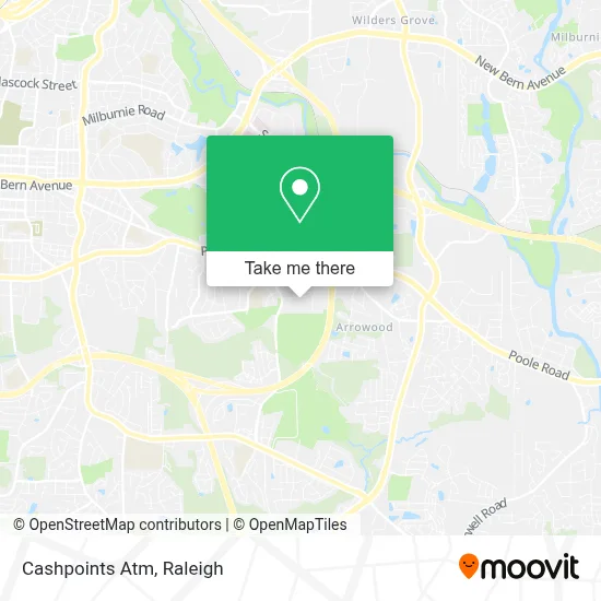 Cashpoints Atm map