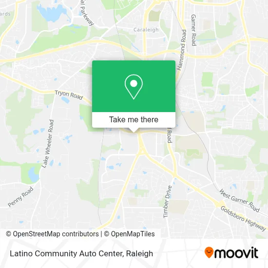 Latino Community Auto Center map