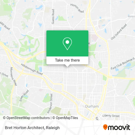 Bret Horton Architect map