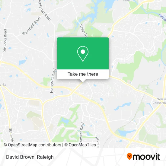 David Brown map