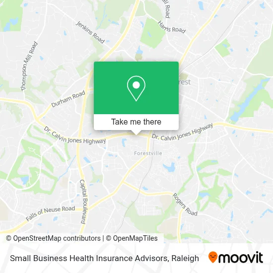 Mapa de Small Business Health Insurance Advisors