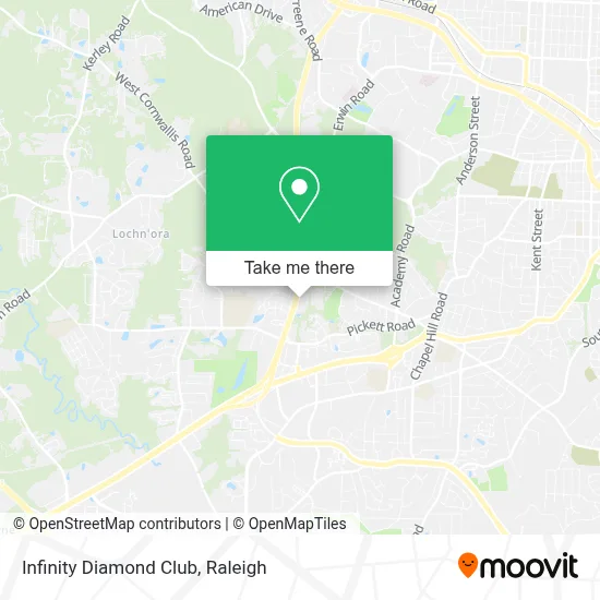 Infinity Diamond Club map