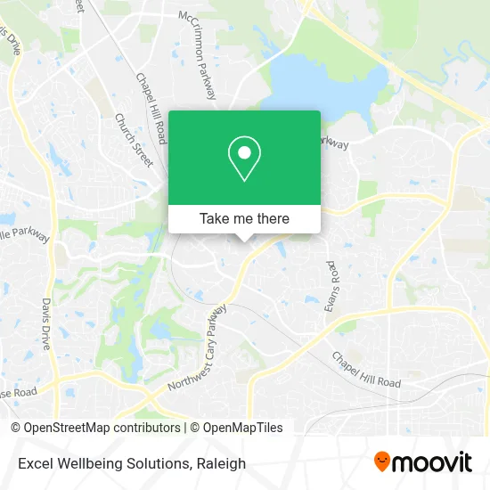 Excel Wellbeing Solutions map