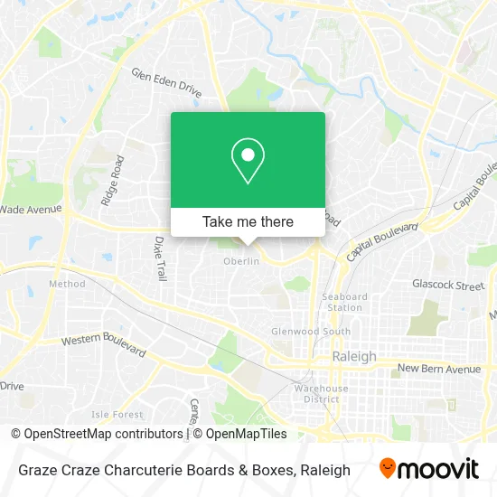 Graze Craze Charcuterie Boards & Boxes map
