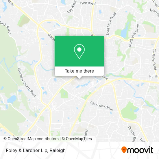 Foley & Lardner Llp map
