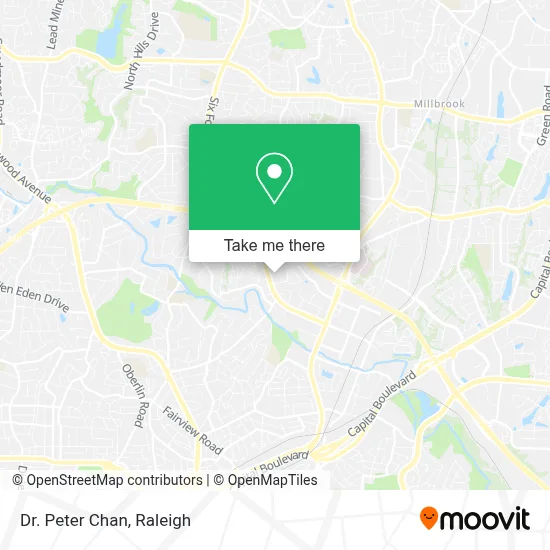 Dr. Peter Chan map