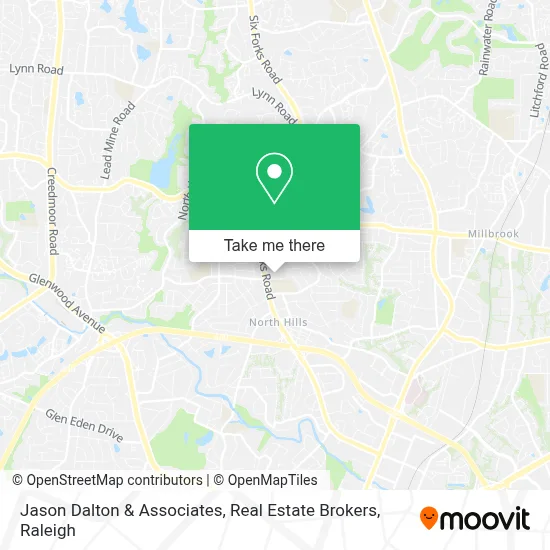 Jason Dalton & Associates, Real Estate Brokers map