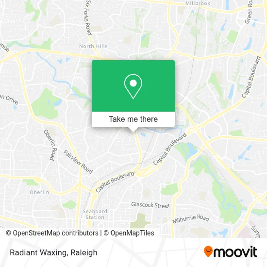 Radiant Waxing map