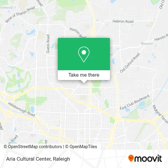 Aria Cultural Center map