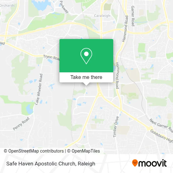 Safe Haven Apostolic Church map