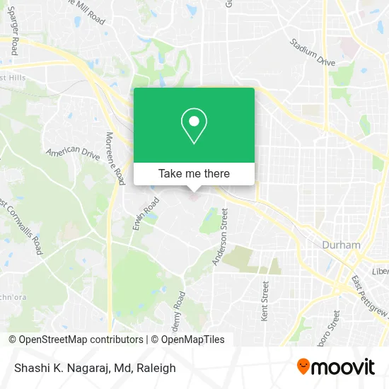 Shashi K. Nagaraj, Md map