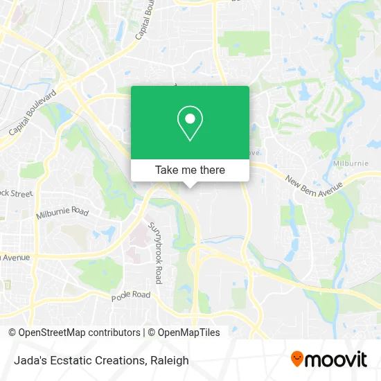 Jada's Ecstatic Creations map