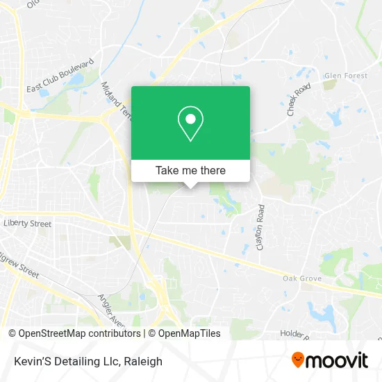 Kevin’S Detailing Llc map