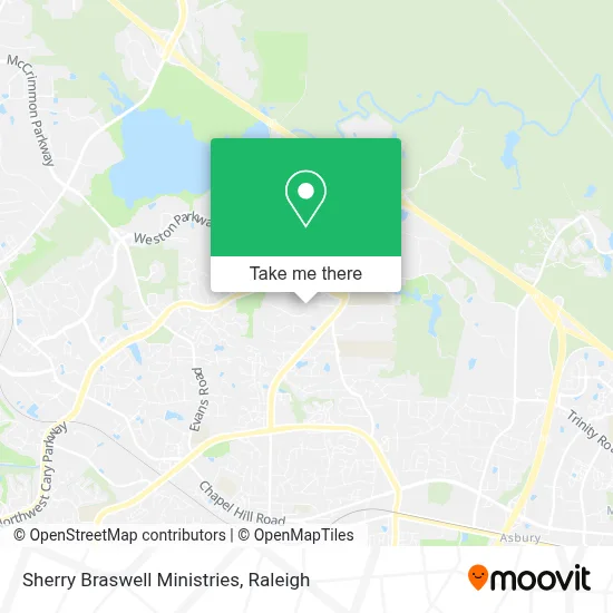 Sherry Braswell Ministries map