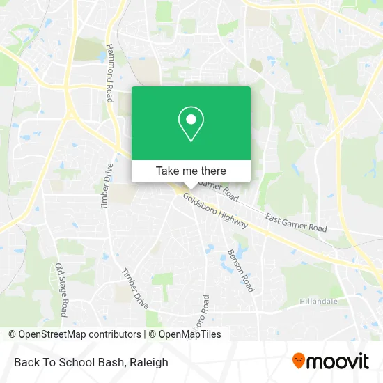 Back To School Bash map