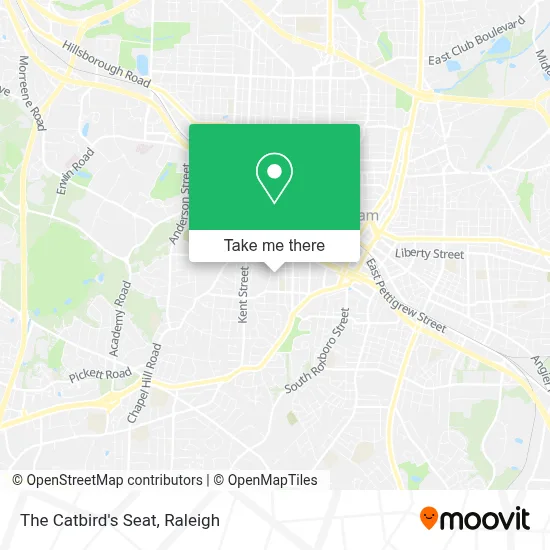 The Catbird's Seat map