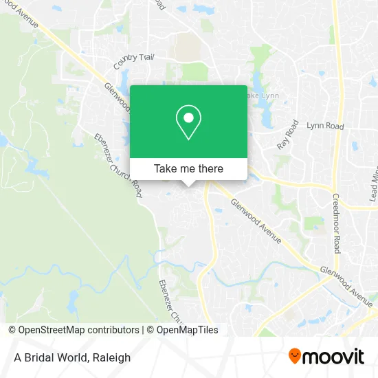 A Bridal World map