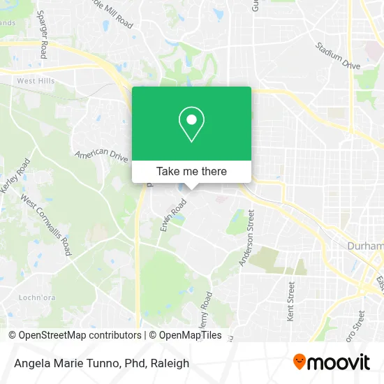 Angela Marie Tunno, Phd map