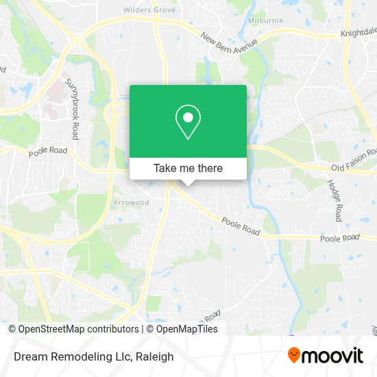 Dream Remodeling Llc map