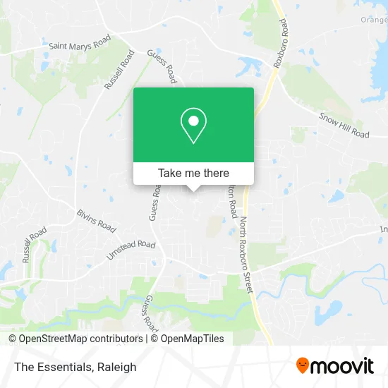 The Essentials map