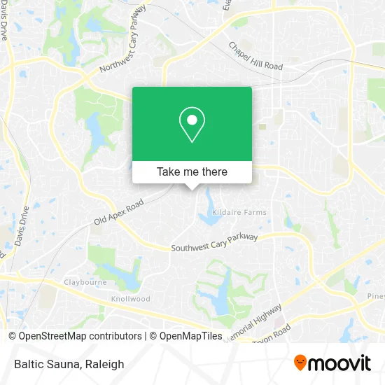 Baltic Sauna map