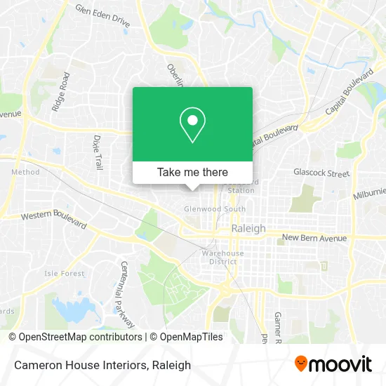 Cameron House Interiors map