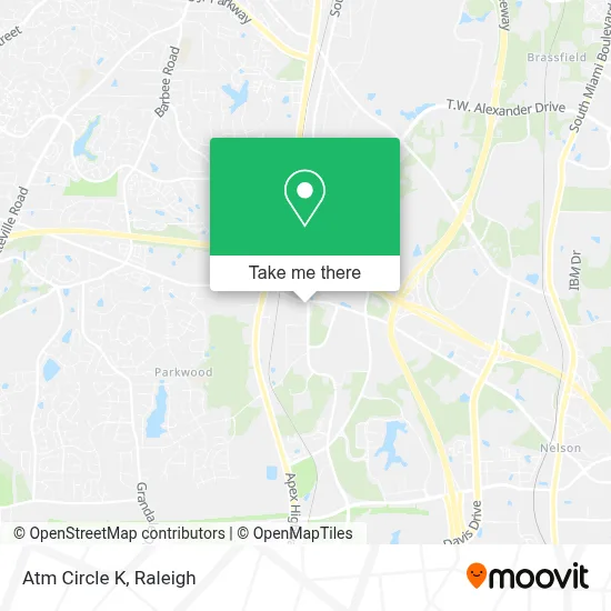 Atm Circle K map